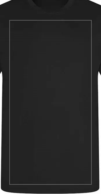 Custom Strava heatmap t-shirt in jet black